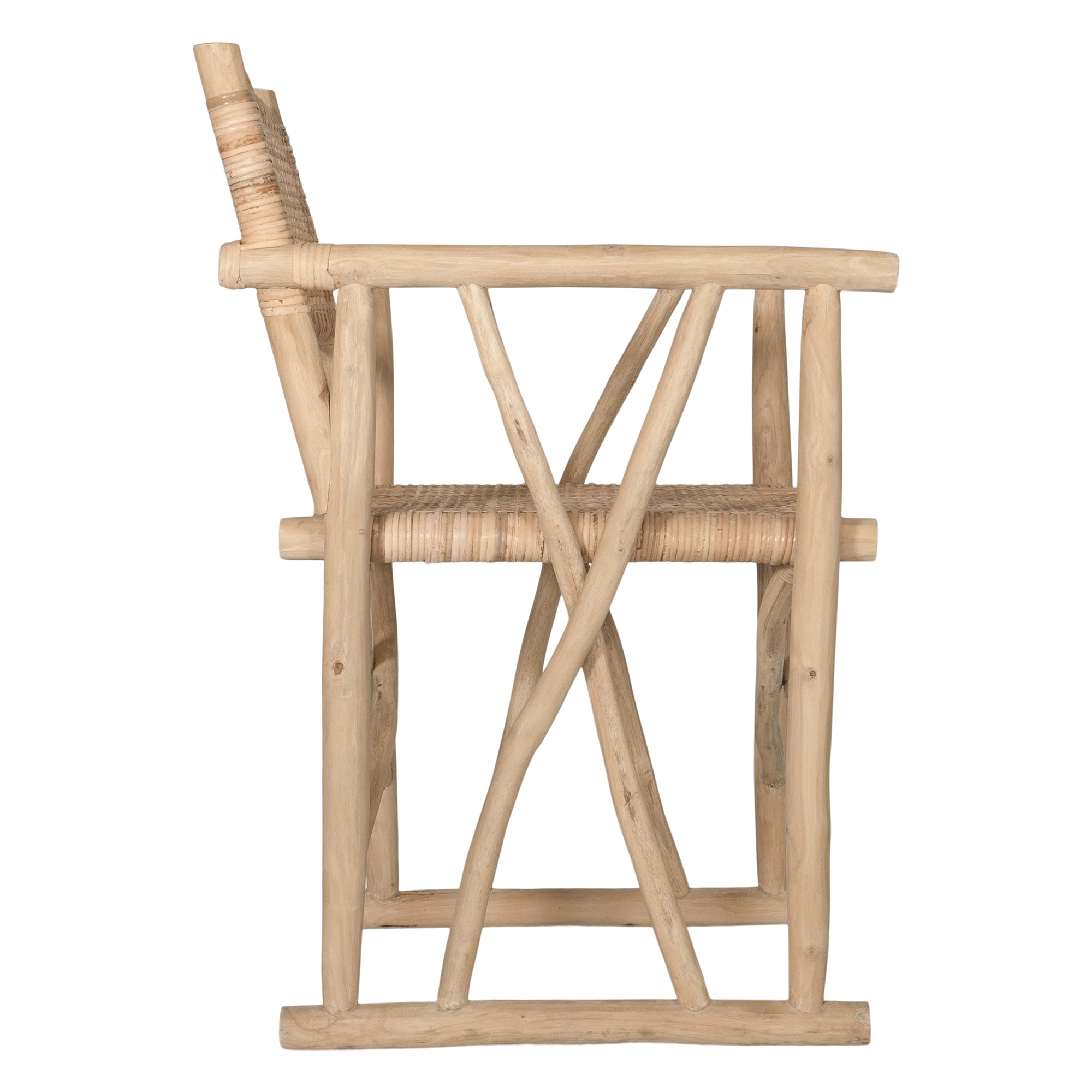 Swahili Teak Branch Armchair - KULALA Living