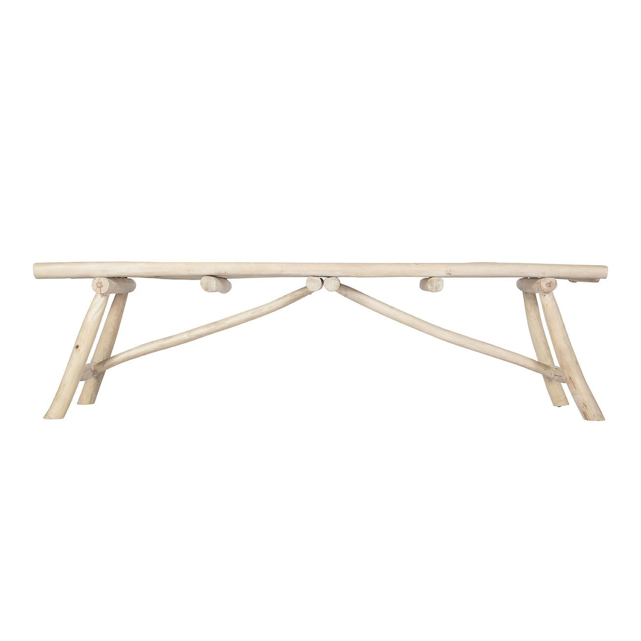 Swahili Teak Branch Bench - KULALA Living