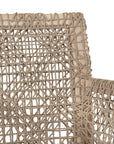 Rhimpee Teak and Rope Armchair