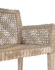 Rhimpee Teak and Rope Armchair