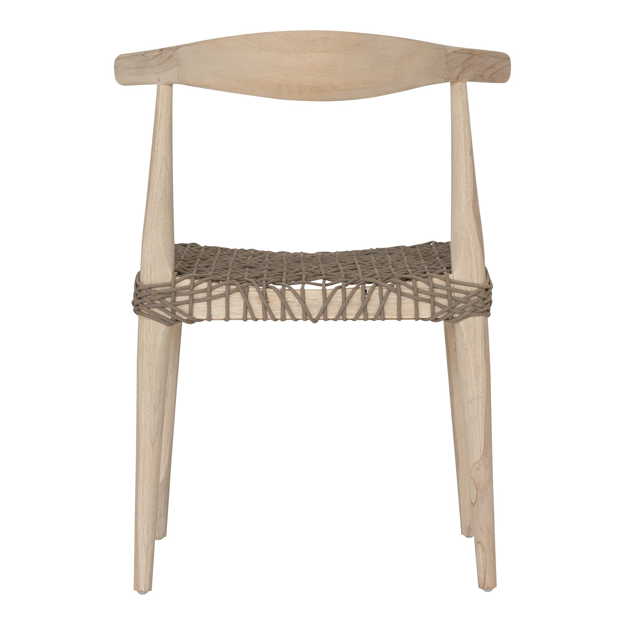 Rhimpee Teak and Rope Dining Chair