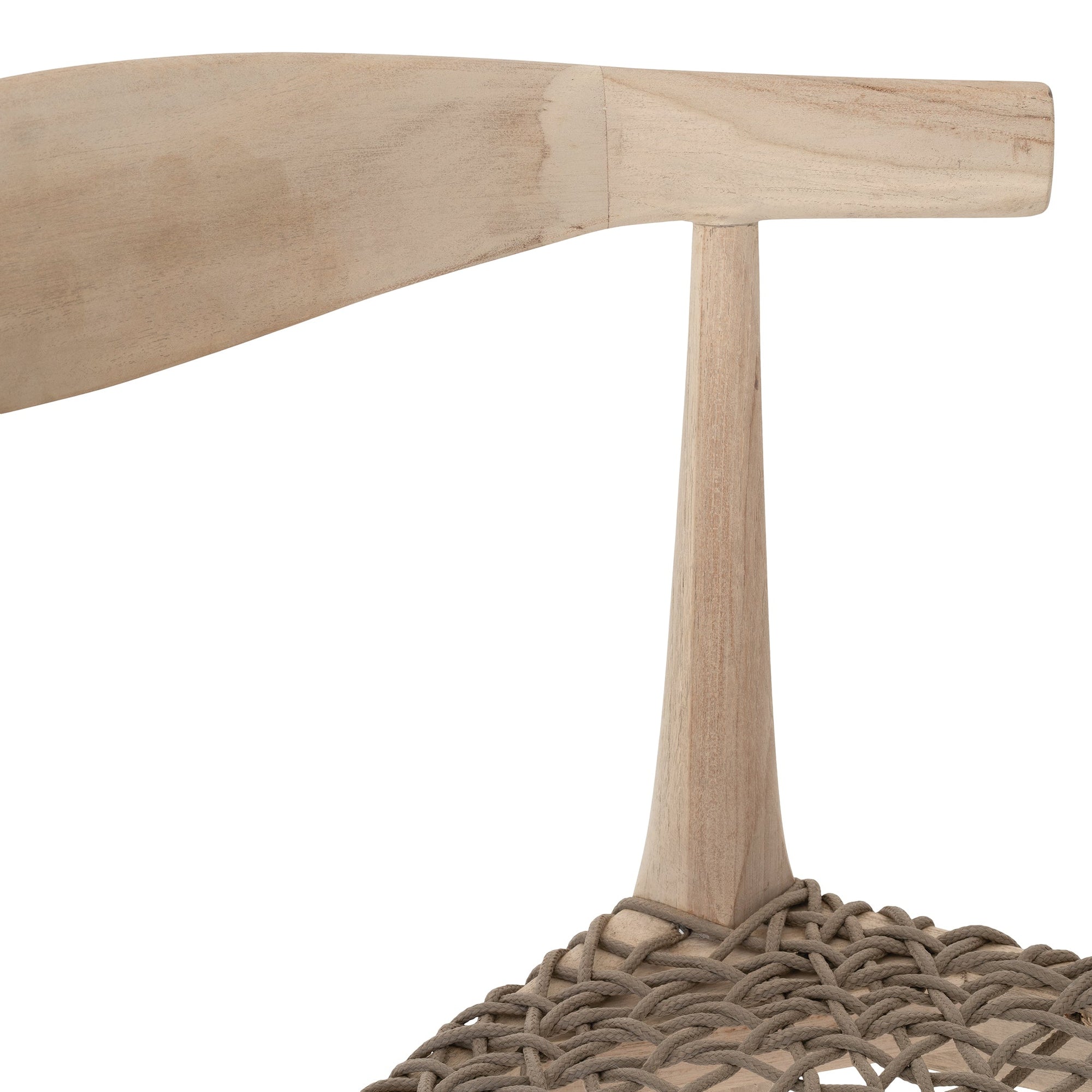 Rhimpee Teak and Rope Dining Chair