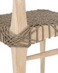 Rhimpee Teak and Rope Dining Chair