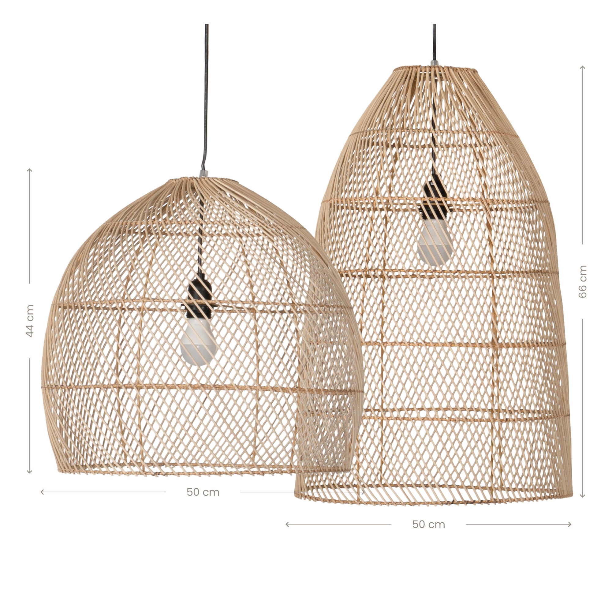 Tala Natural Rattan Weave Pendant - KULALA Living