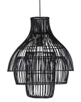 Juuma Black Rattan Pendant