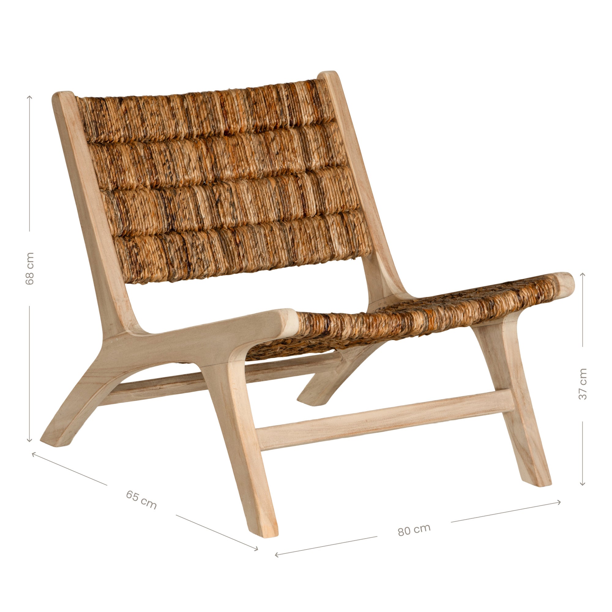 Tanza Teak Occasional Chair - KULALA Living