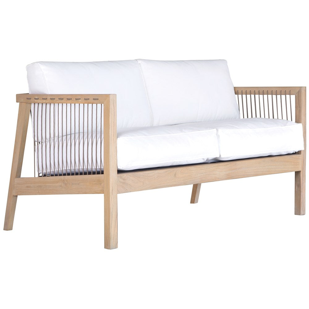 Tendi Timber Two Seater Outdoor Sofa - KULALA Living