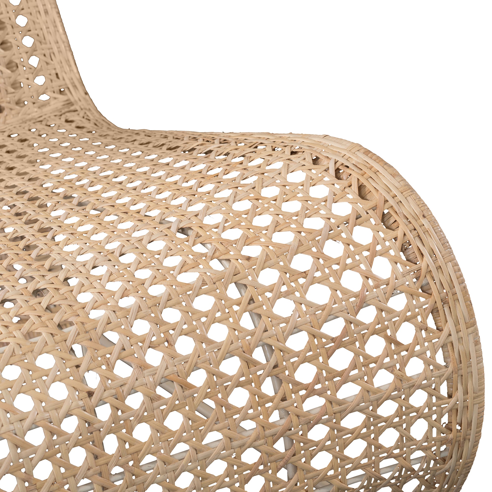 Tenun Curved Rattan Occasional Chair - KULALA Living