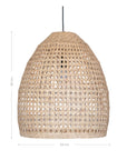 Tenun Rattan Weave Pendant