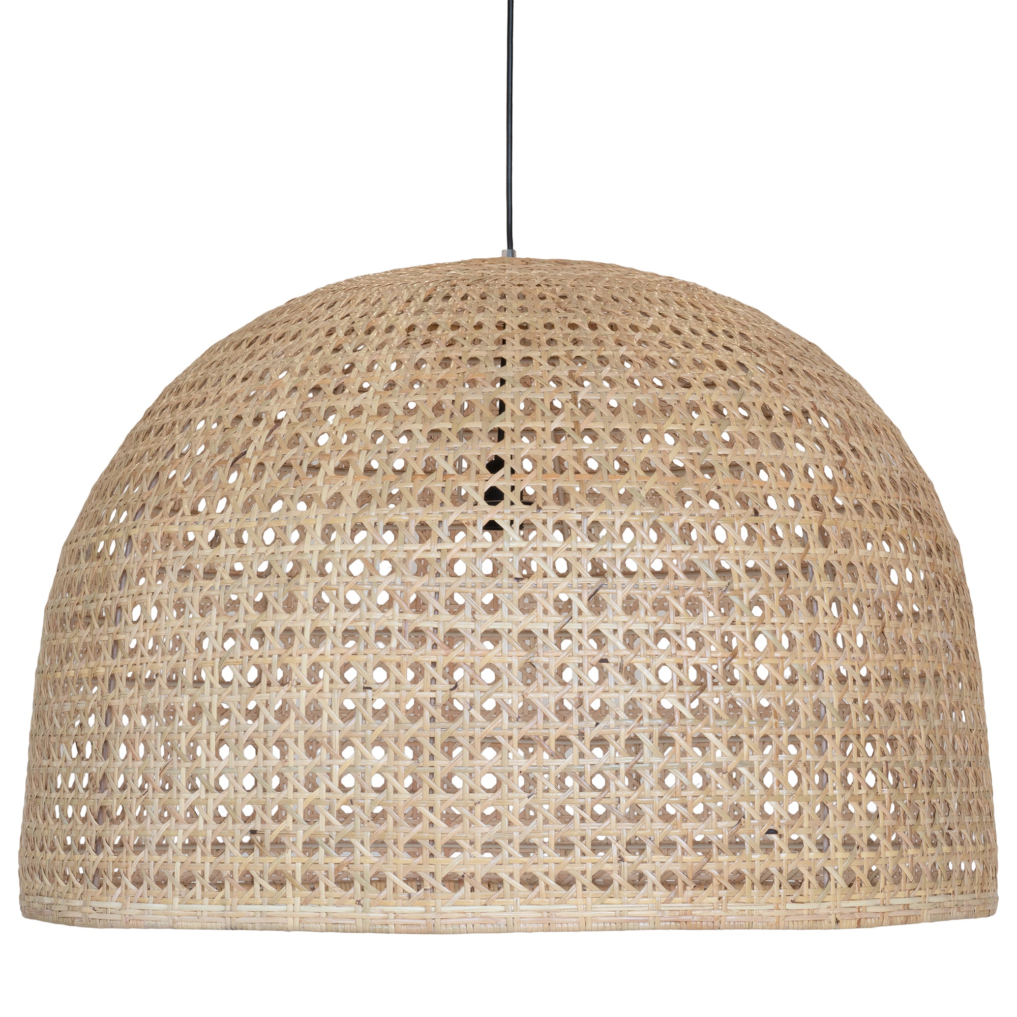 Tenun Wide Rattan Weave Pendant - KULALA Living