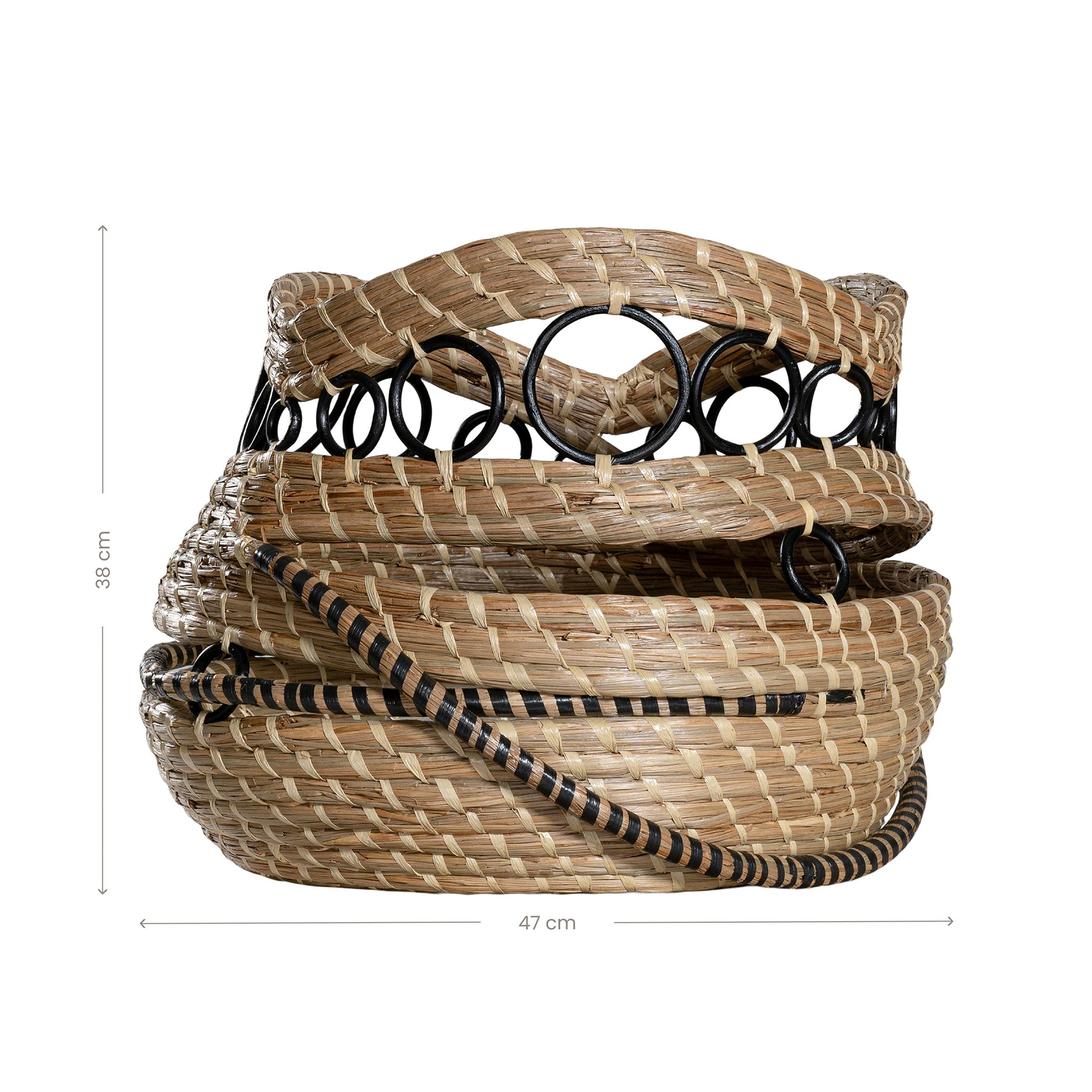 Iswili Handwoven Mendong Grass Basket - KULALA Living