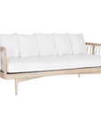 Tamala Teak Outdoor Three Seater Sofa