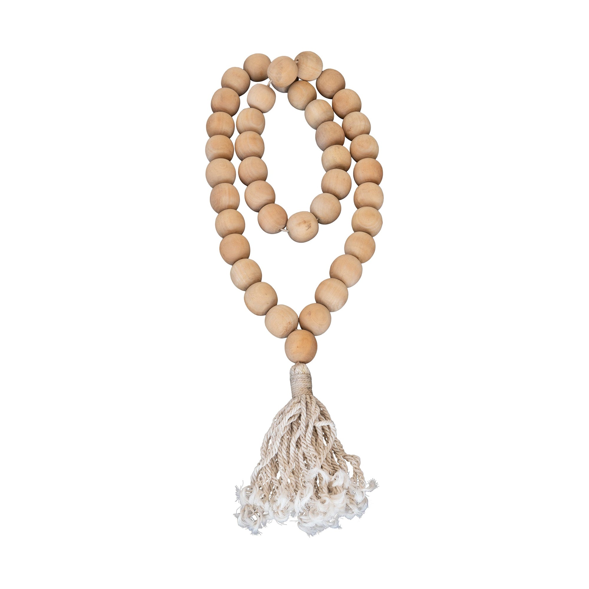 Wooden Beaded Decorative Necklace