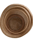 Sangha Seagrass Baskets (Set of Three)