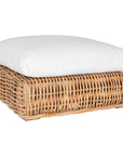 Zambezi Small Rattan Weave Modular Ottoman