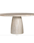 Jabari Hydro-Dipped Concrete Dining Table - KULALA Living