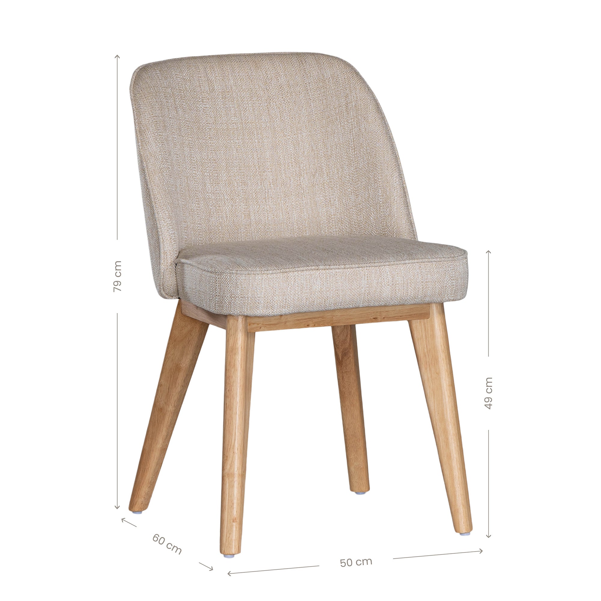 Alma Fabric Dining Chair - KULALA Living