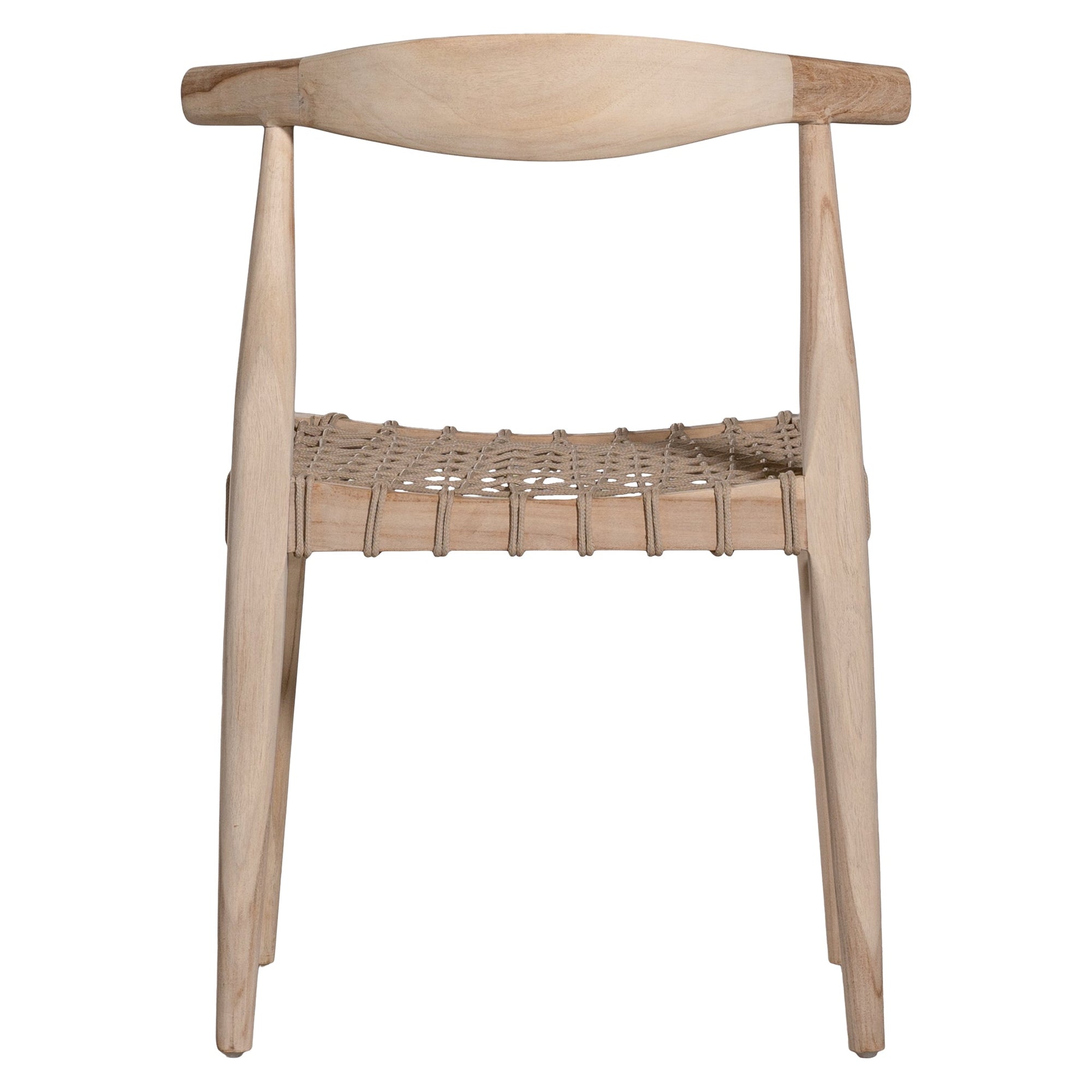 Amaadi Teak & Rope Dining Chair - KULALA Living