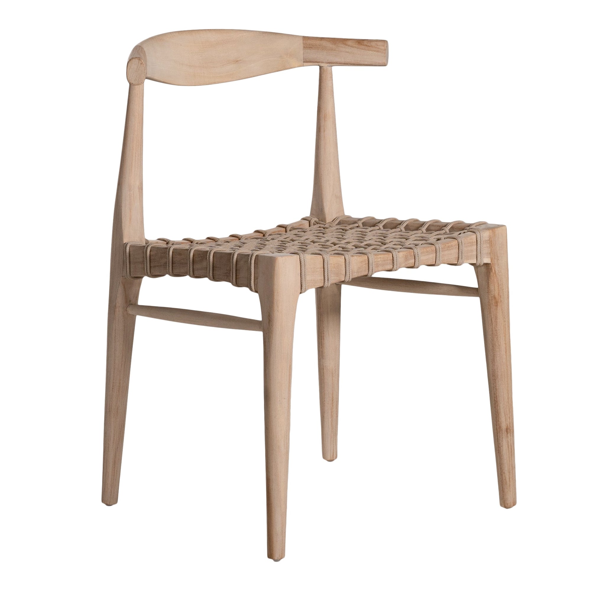 Amaadi Teak & Rope Dining Chair - KULALA Living