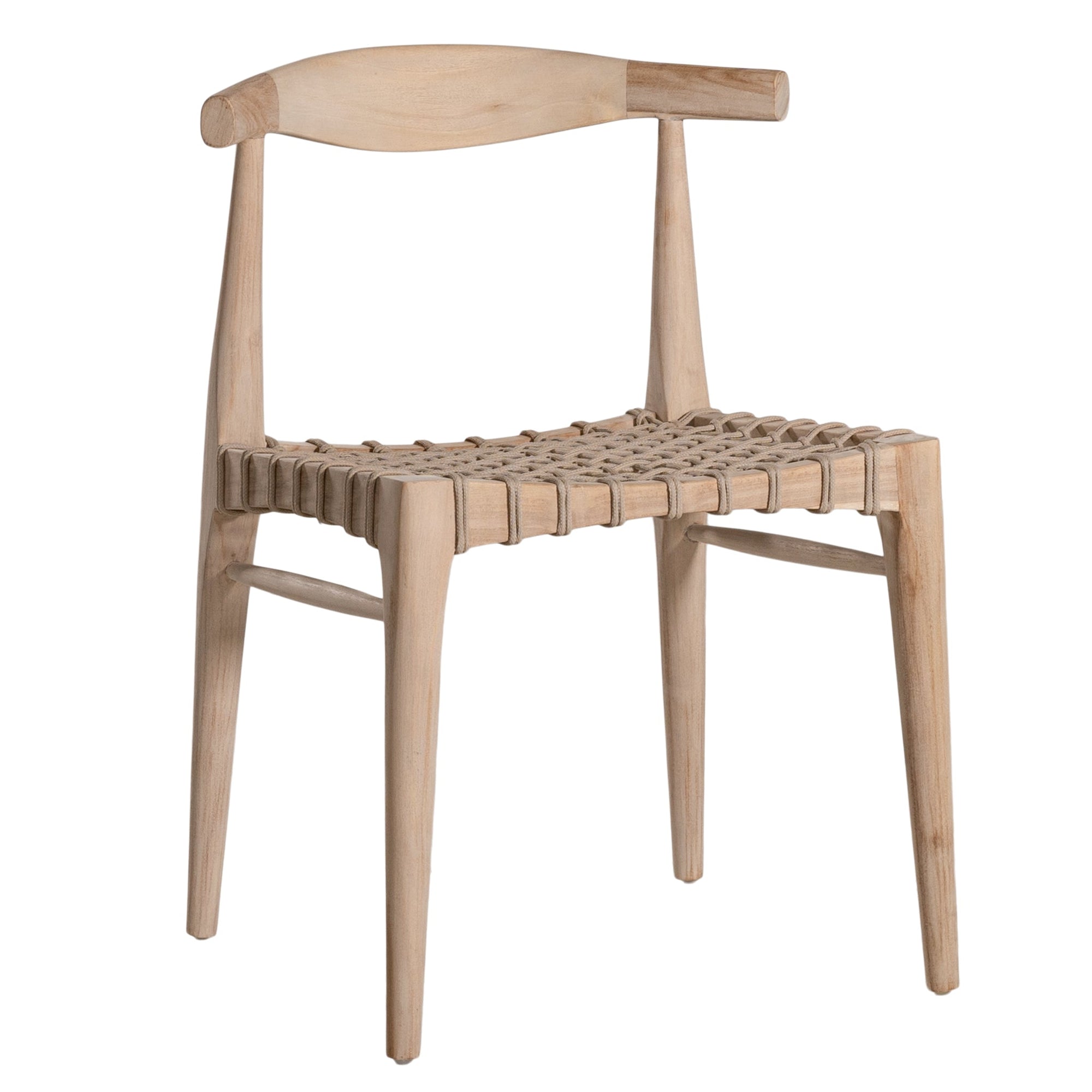 Amaadi Teak & Rope Dining Chair - KULALA Living