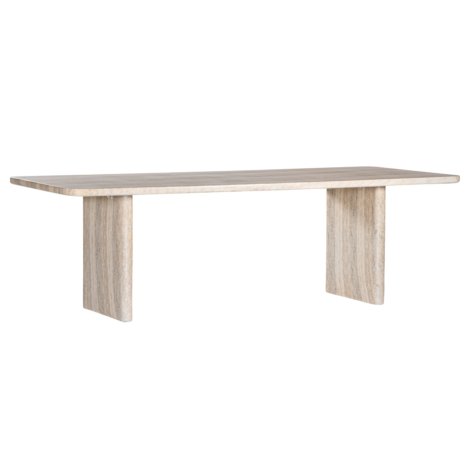 Amani Hydro-Dipped Concrete Dining Table Stone - KULALA Living