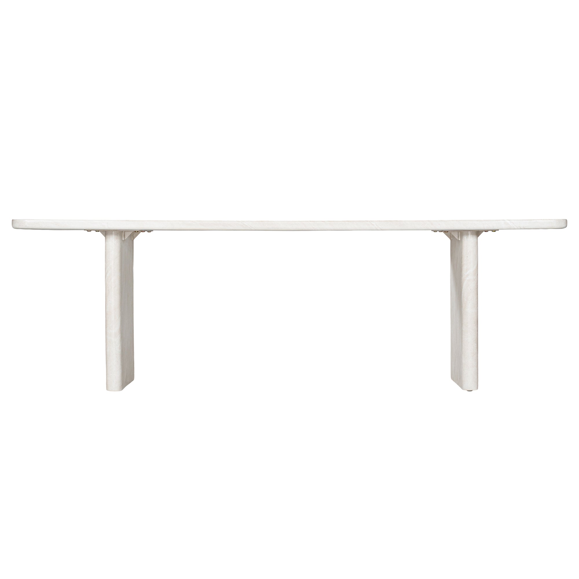 Amani Hydro-Dipped Concrete Dining Table Stone - KULALA Living