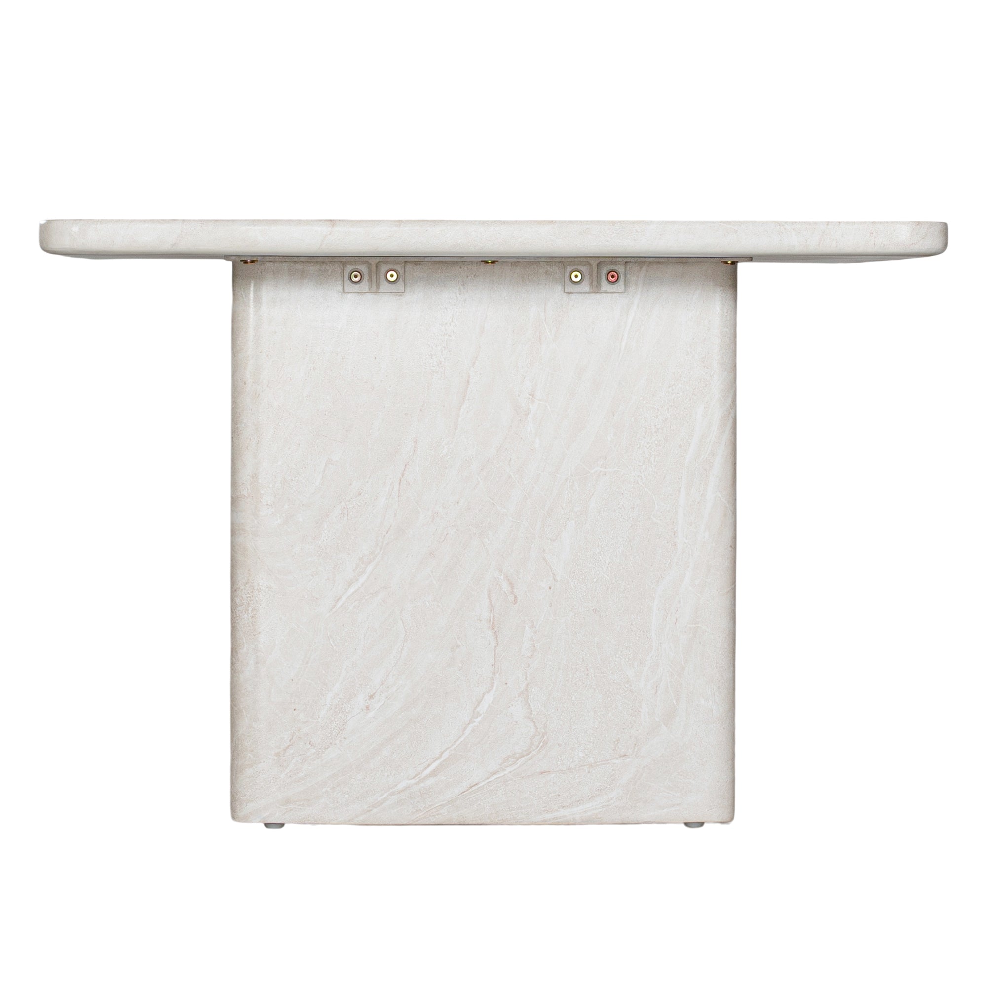 Amani Hydro-Dipped Concrete Dining Table Stone - KULALA Living