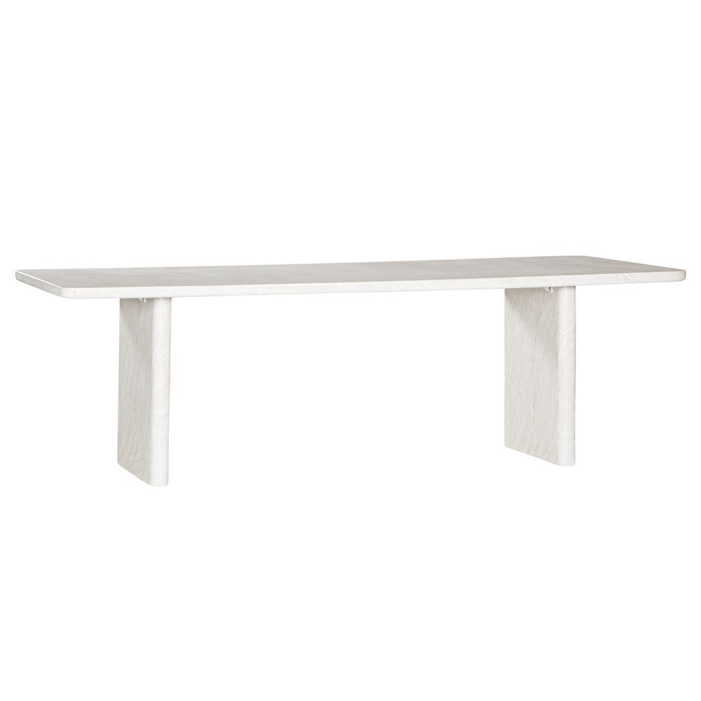 Amani Hydro-Dipped Concrete Dining Table Stone - KULALA Living