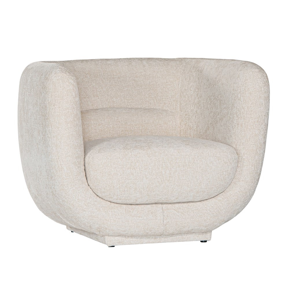 Francisco Modern Curved Armchair Glam Luxe - KULALA Living