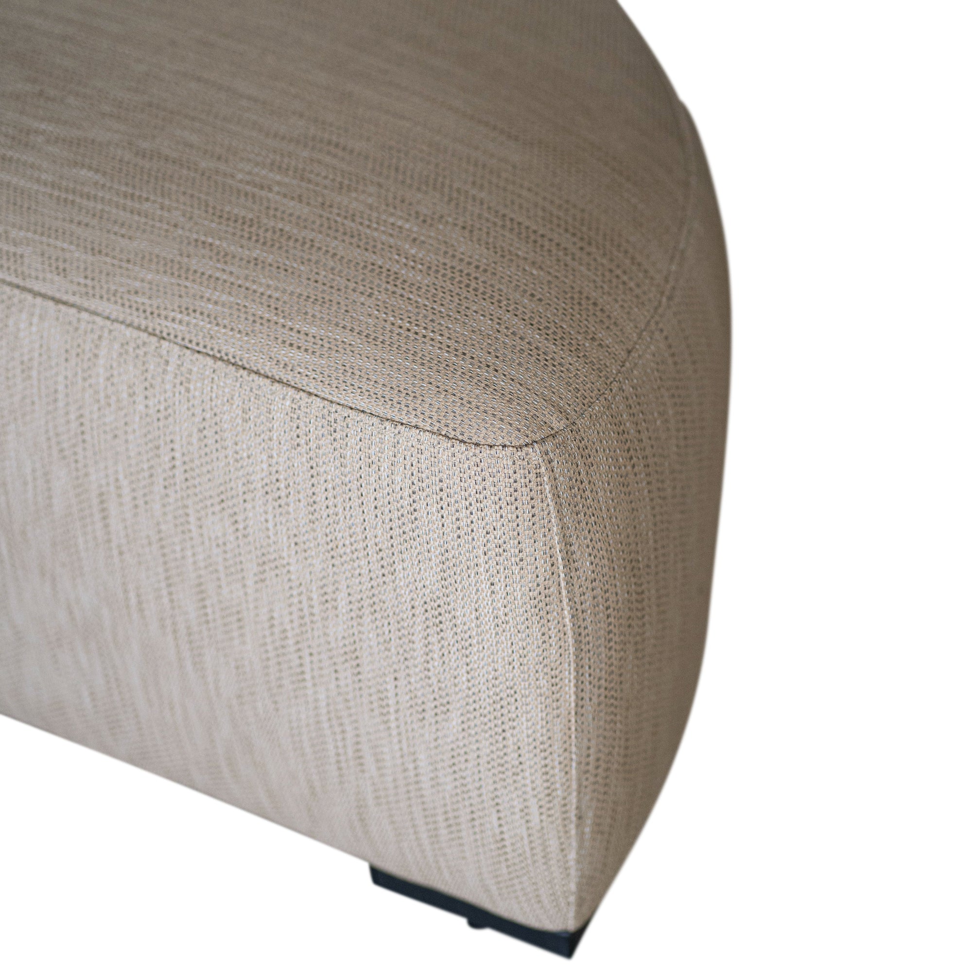 Travis Outdoor Ottoman Latte