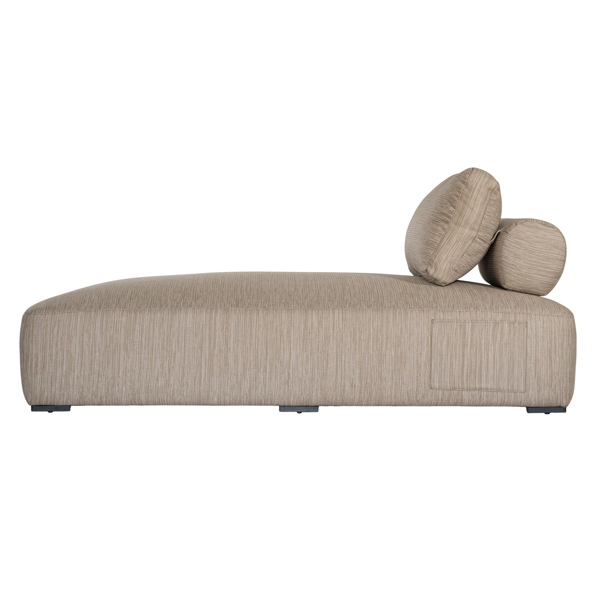 Travis Outdoor Sofa Chaise Latte