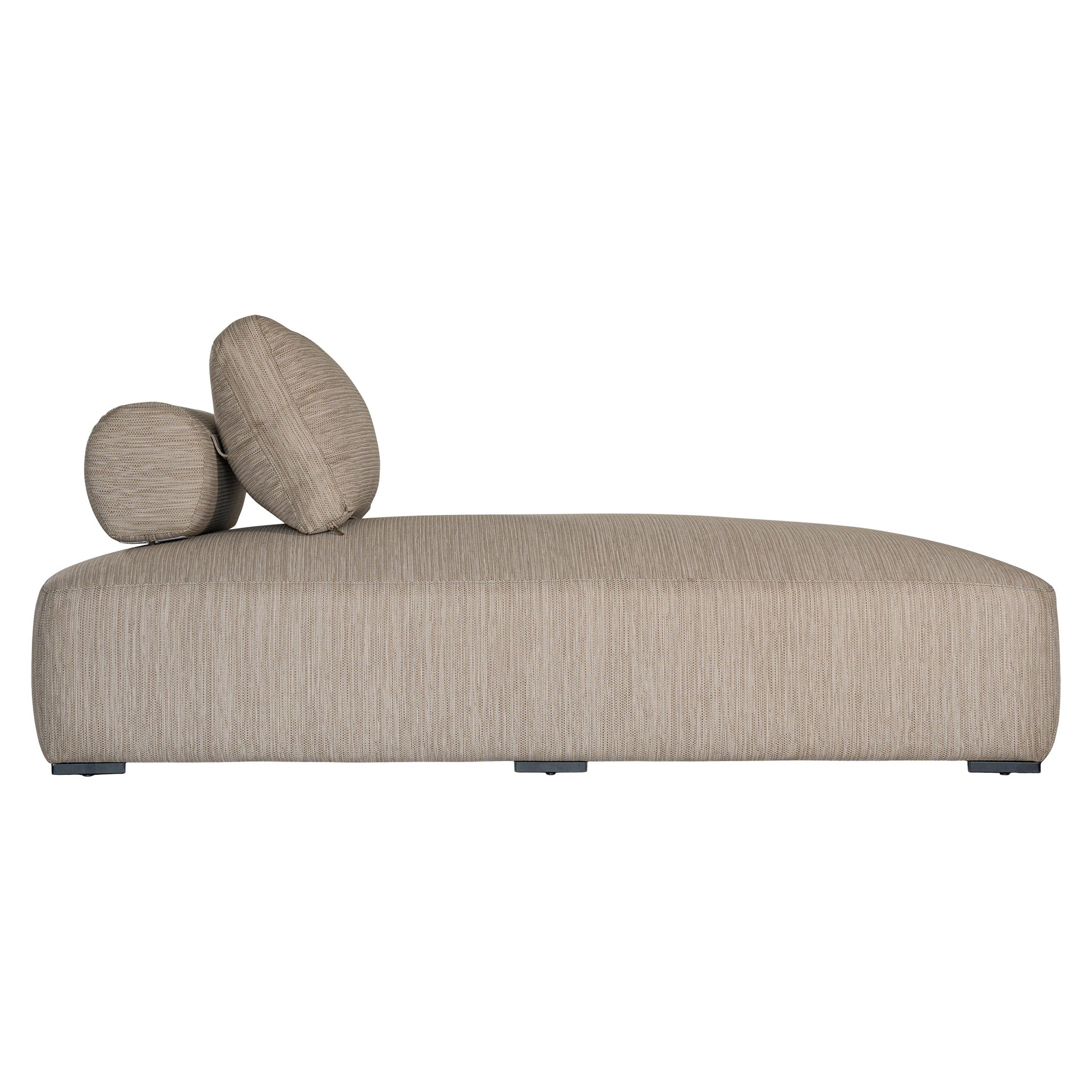 Travis Outdoor Sofa Chaise Latte