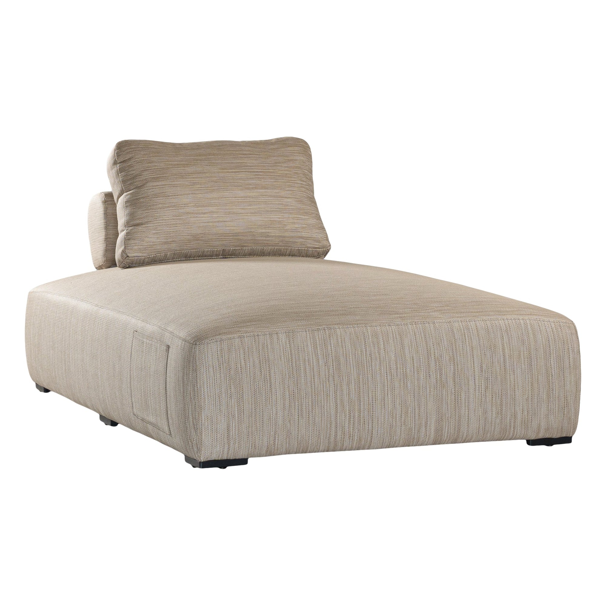 Travis Outdoor Sofa Chaise Latte