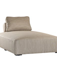 Travis Outdoor Sofa Chaise Latte