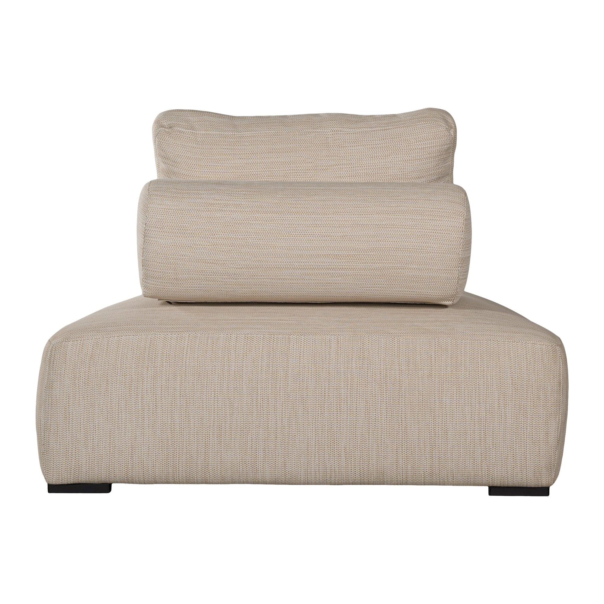 Travis Outdoor Sofa Chaise Pebble