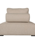 Travis Outdoor Sofa Chaise Pebble