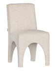 Tucan Curved Dining Chair Natural Fabric