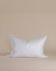 Plush white cushion insert with a smooth, soft finish, providing optimal support and comfort