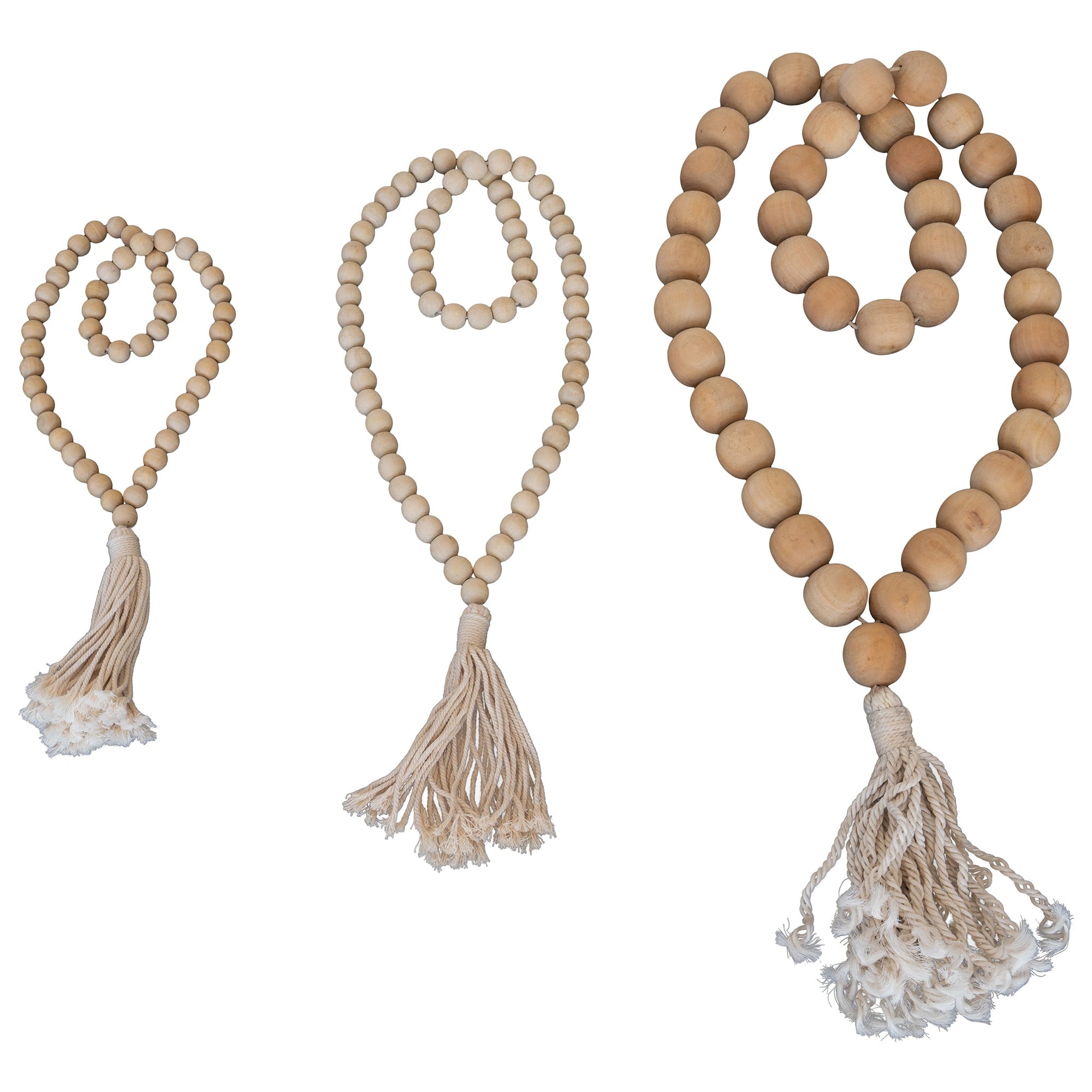 Wooden Beaded Decorative Necklace