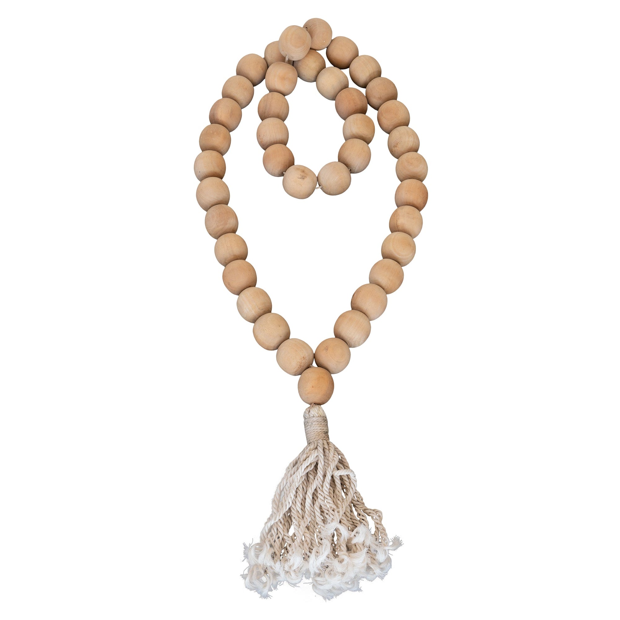 Wooden Beaded Decorative Necklace