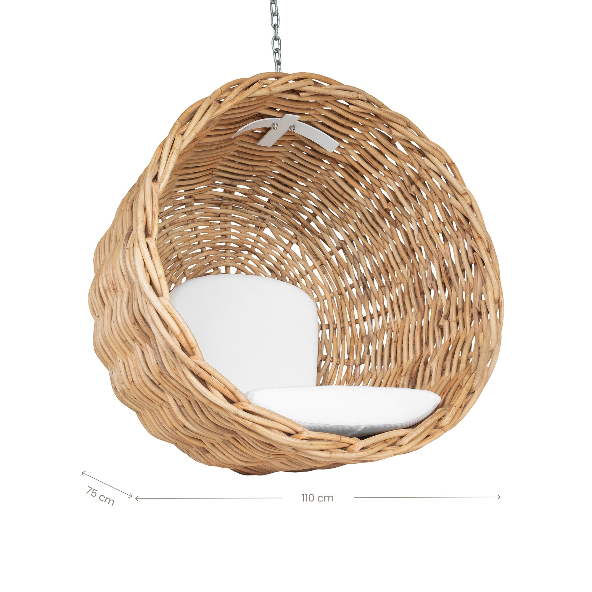 Zambezi Rattan Cocoon Hanging Chair