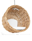 Zambezi Rattan Cocoon Hanging Chair