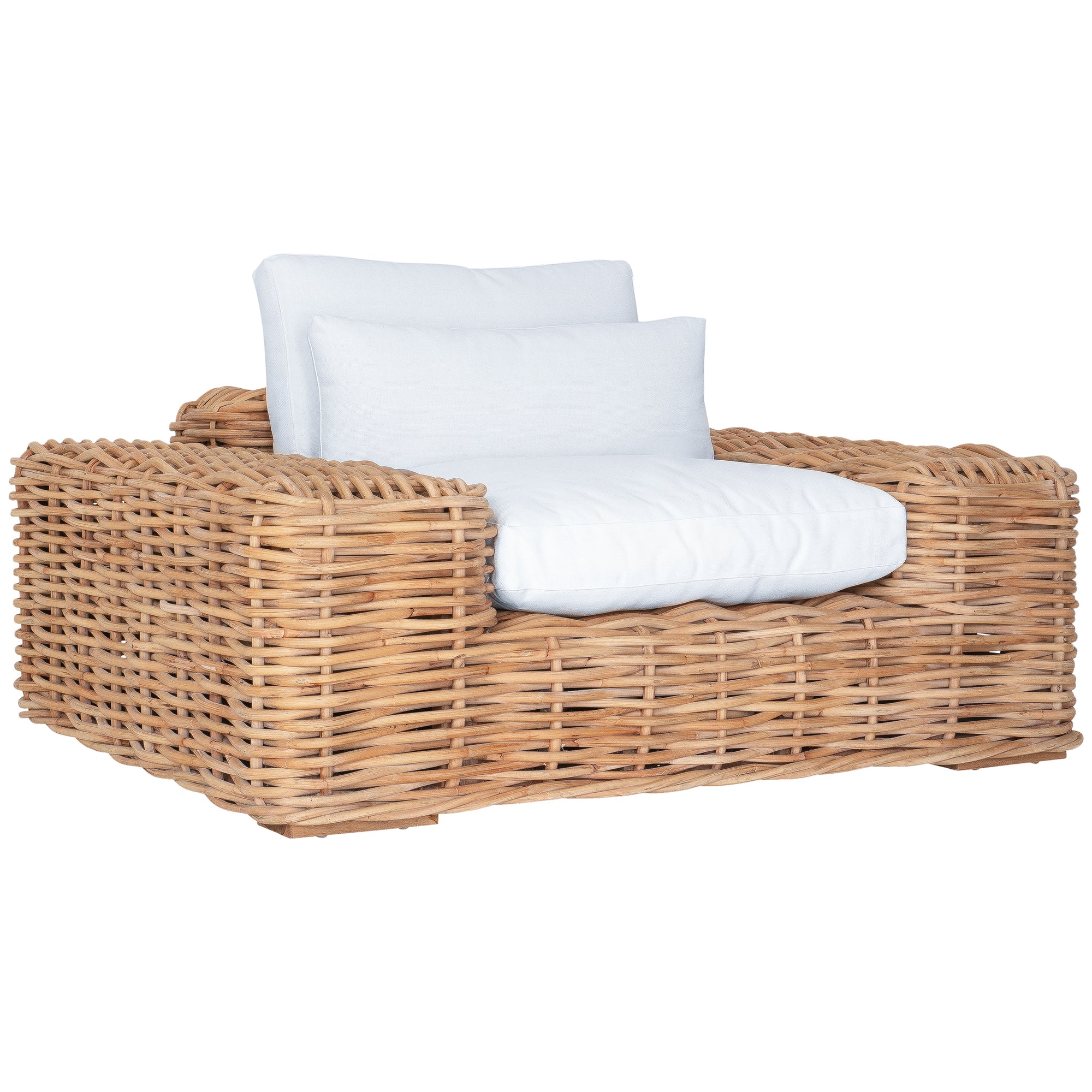 Zambezi Rattan Weave Armchair One Seater Sofa