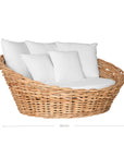 Zambezi Rattan Weave Daybed