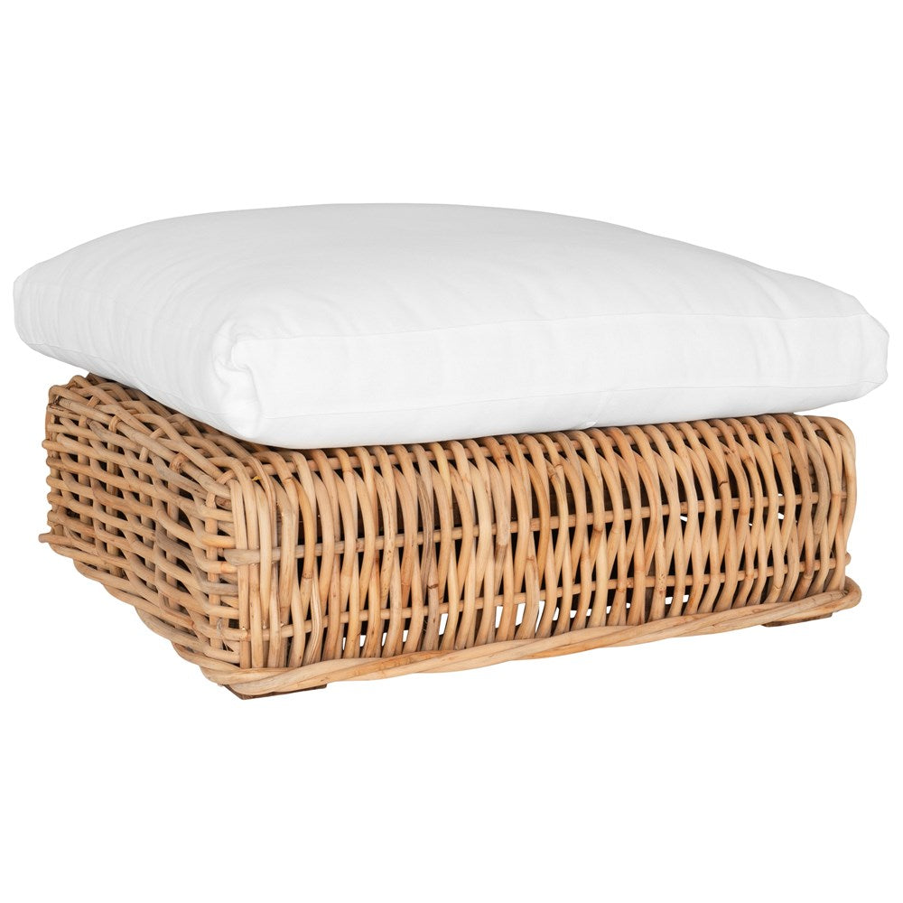 Zambezi Rattan Weave Large Modular Ottoman