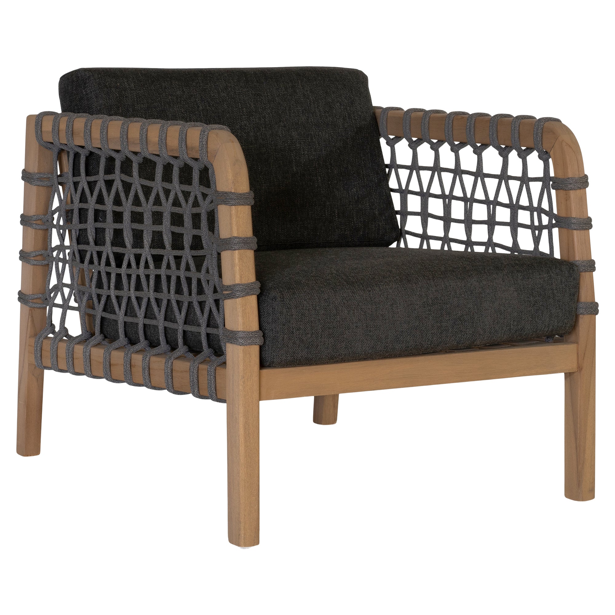 Ziggy Outdoor Teak Armchair One Seater Sofa