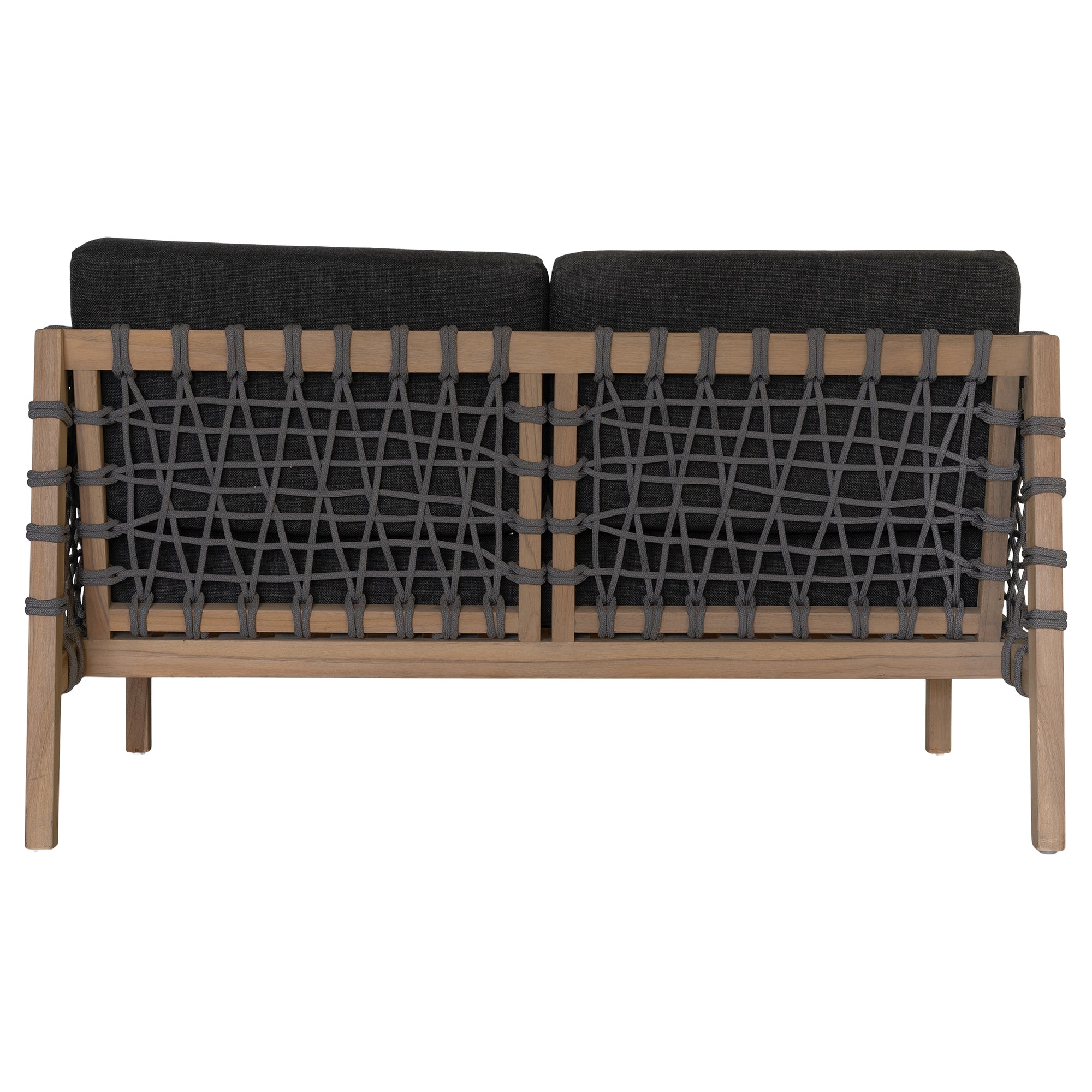 Ziggy Outdoor Teak Two Seater Sofa